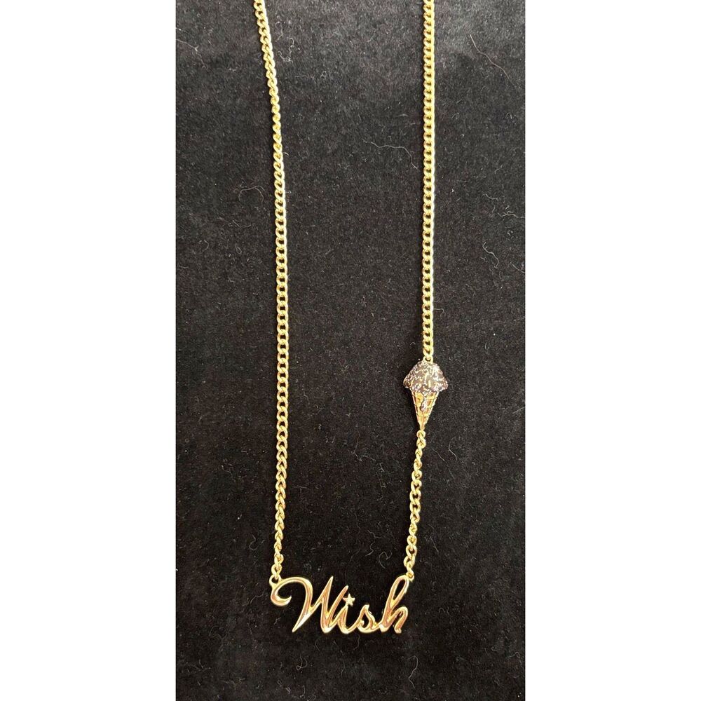 Ultra Rare Kidada Jones for Disney Couture "Wish"Ice Cream Charm Necklace